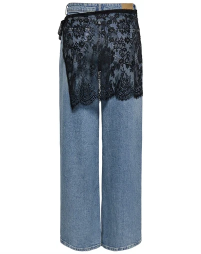 JDY - JDYNela Lace Tørklæde - Black